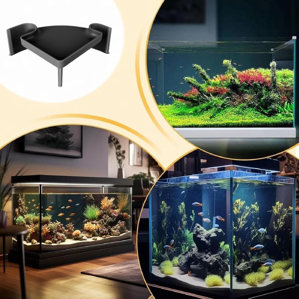 CPLIKE durable, aquarium-safe plastic blends with gravel or plants for cohesive aesthetics.