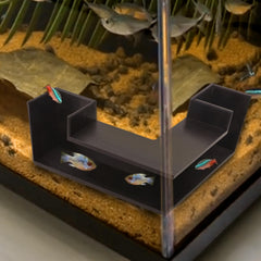 CPLIKE underground tunnel view for shrimp and fish boosts exploration and aquarium interest