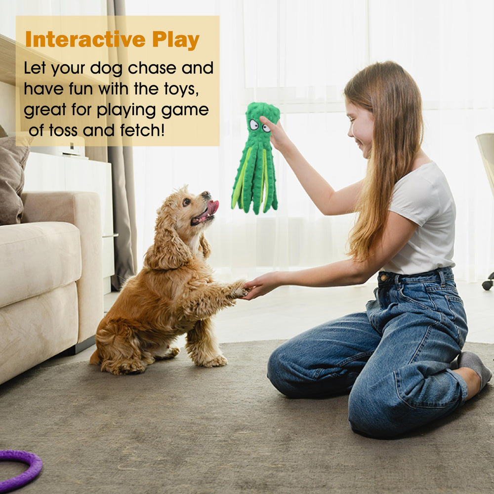 CPYOSN 12.6-inch dog toy fits puppies to large dogs during fetch.