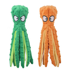 CPYOSN dog squeaky octopus toy 12.6 inches for interactive fetch and chew