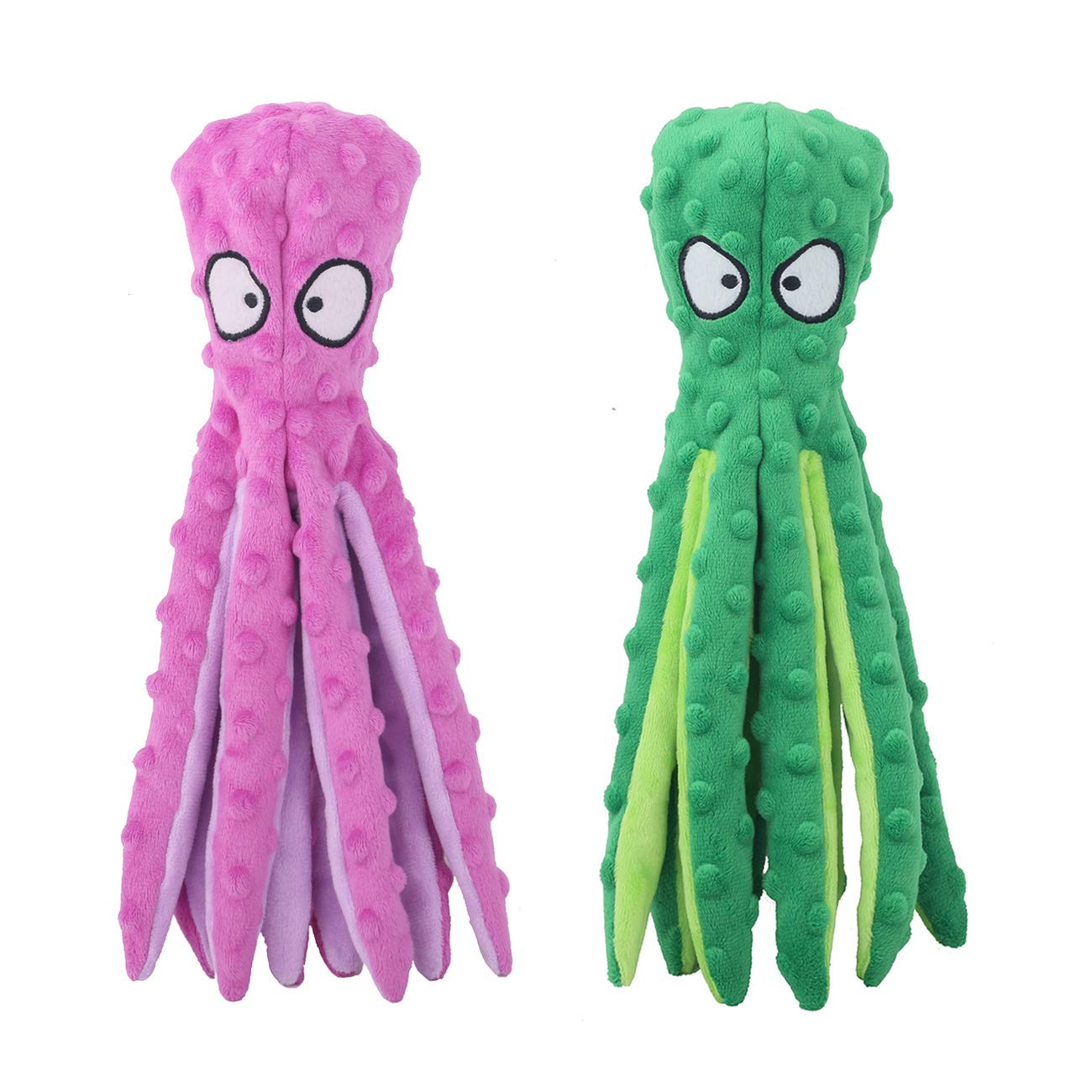CPYOSN octopus toy squeaker head promotes active play during training.