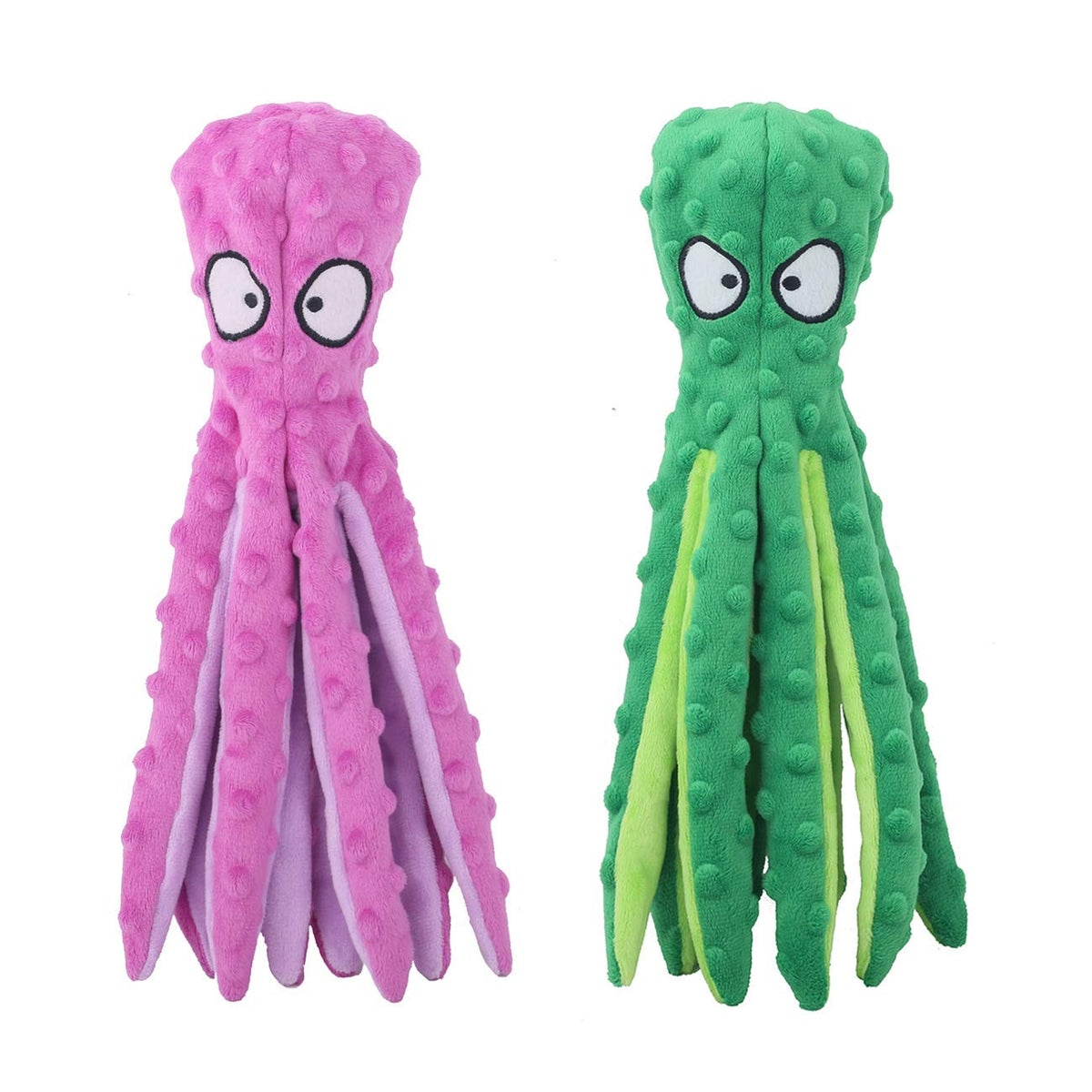 CPYOSN octopus toy squeaker head promotes active play during training.