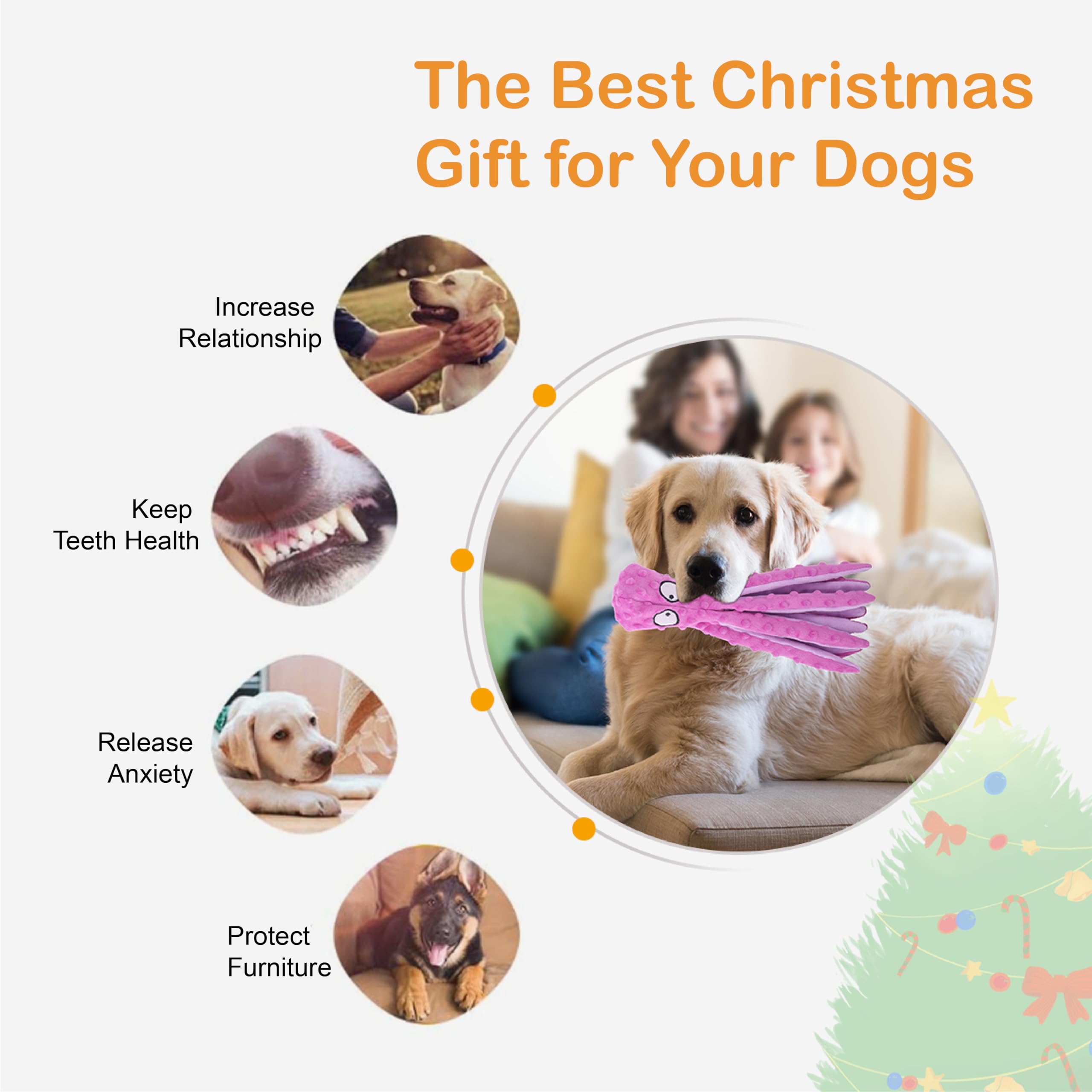 CPYOSN puppy teething play toy supports soothing relief and safe chewing.