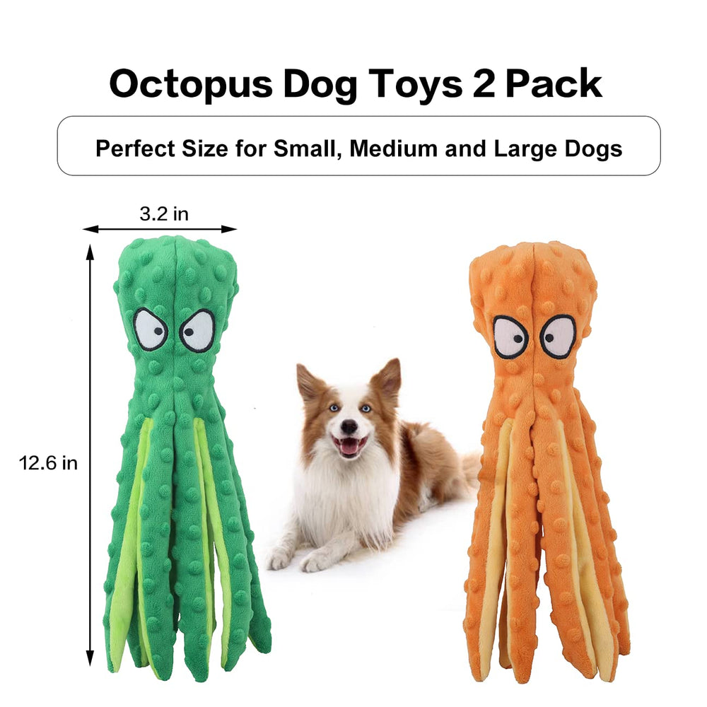 CPYOSN two-pack octopus dog toys offer extra playtime options