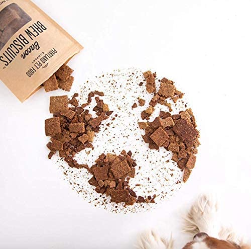 Crafted by Humans Human-Grade ingredients USA-sourced label—local meats and grains.