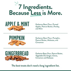 Gingerbread treats close-up with gluten-free garbanzo flour for sensitive stomachs