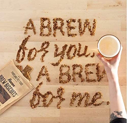 Crafted by Humans Upcycled spent grains ingredient label—sustainably sourced.