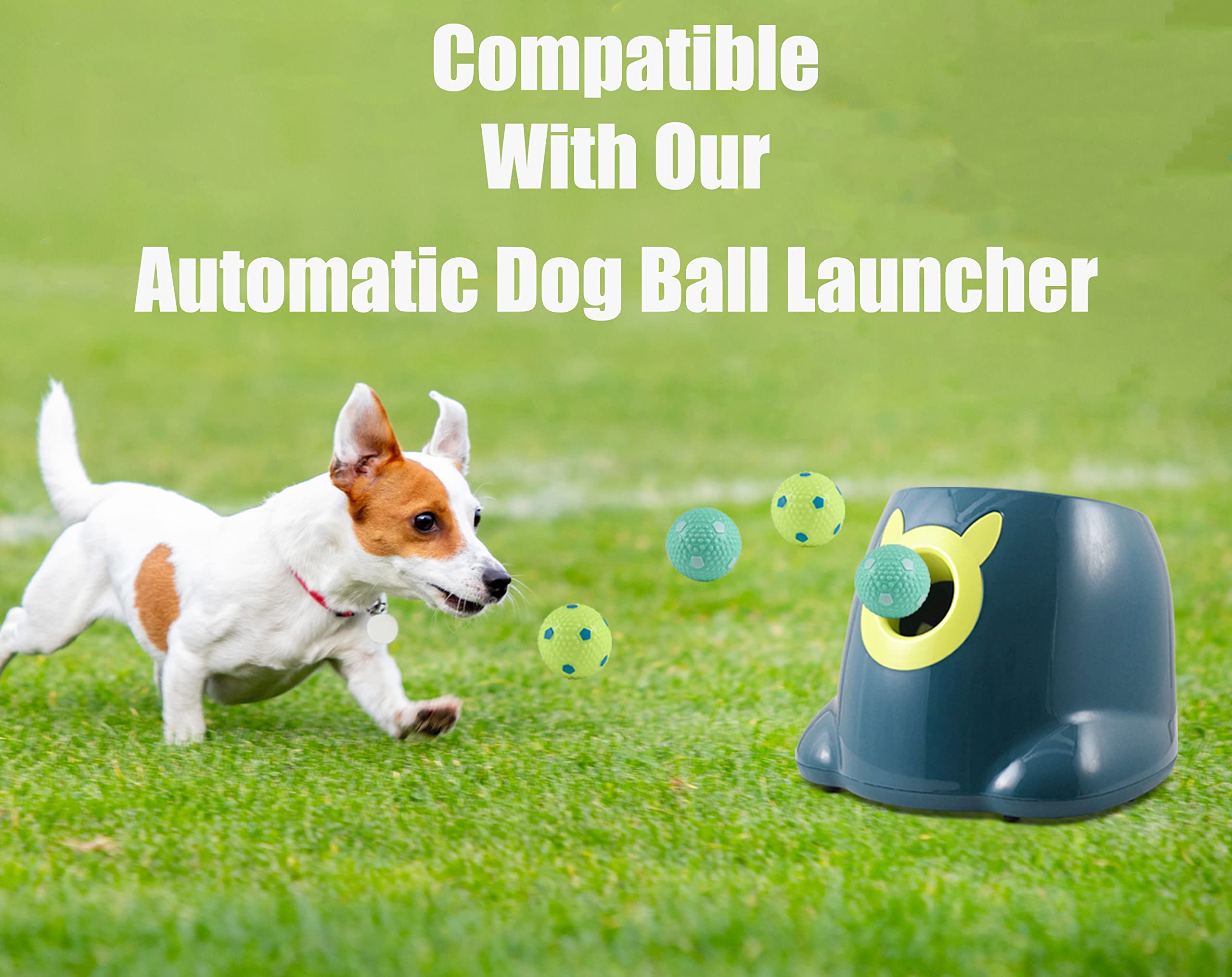 Crafts Central latex balls compatible with automatic ball launcher for consistent play