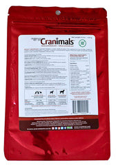 Cranimals cranberry cat supplement powder supports bladder health during meals.