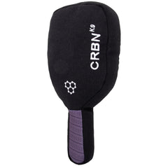 CRBN Pickleball squeak dog toy close-up highlights durable chew-friendly texture for fetch.