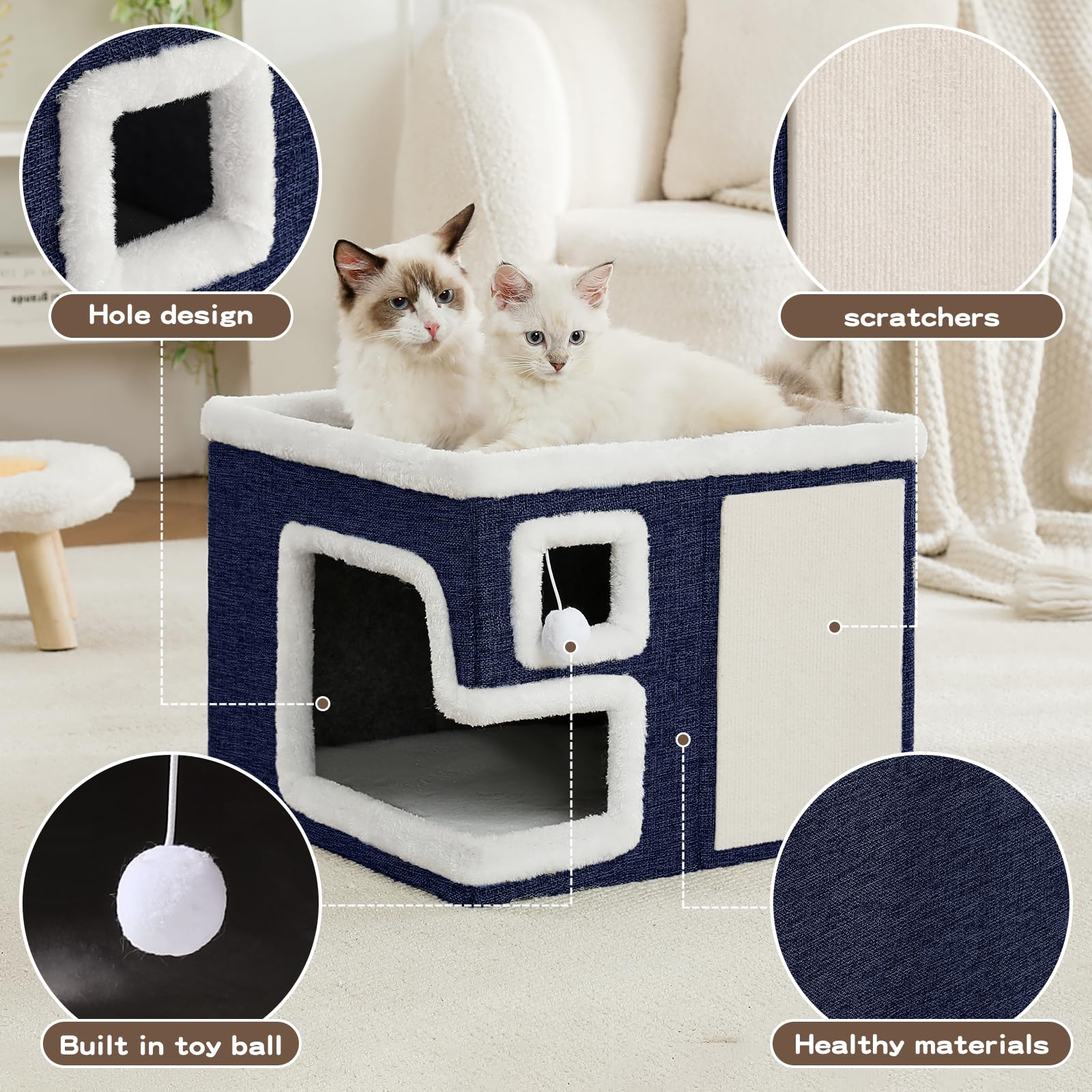 Crispedia sisal scratch pad invites scratching to protect furniture.