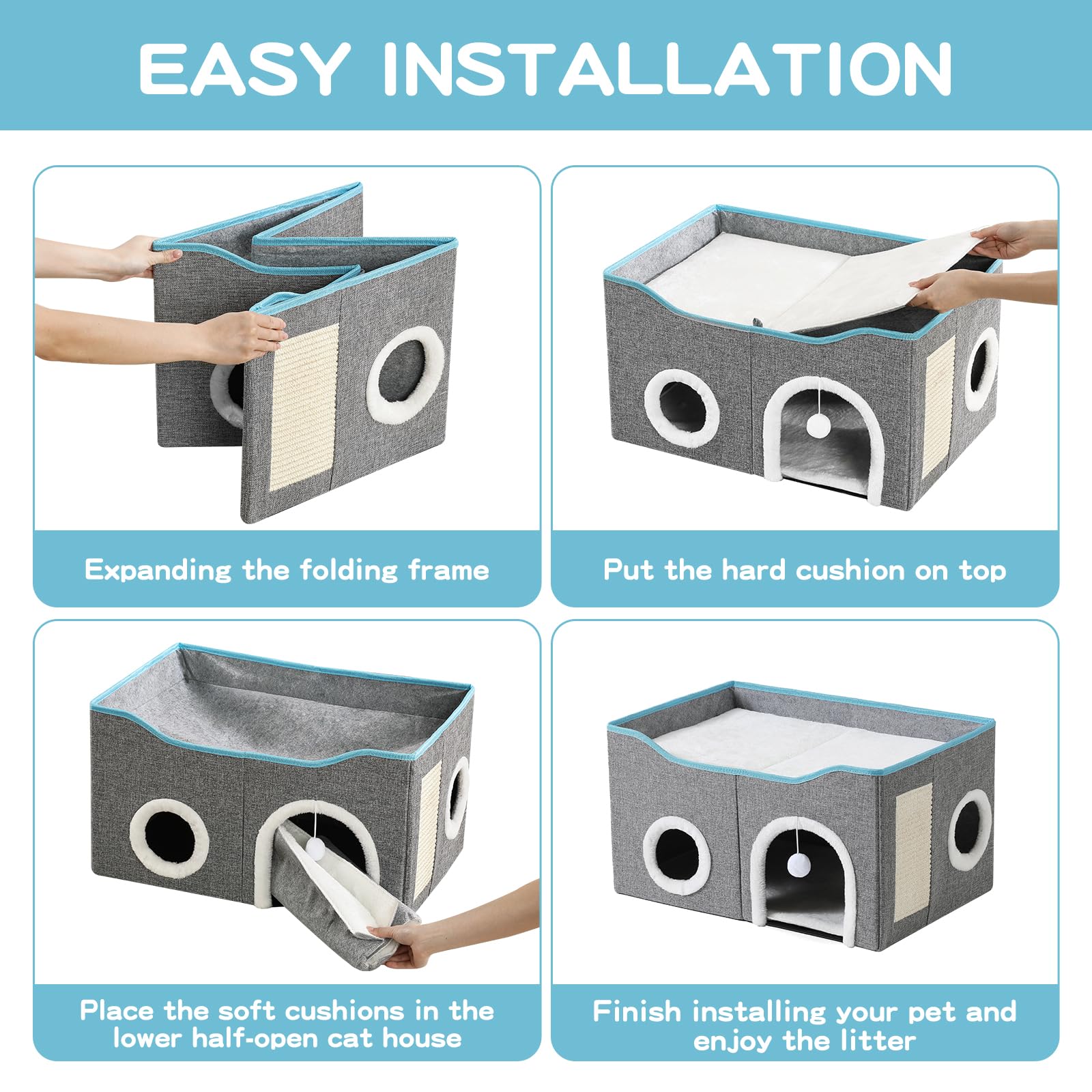 Crispedia plush fluffy-ball toy engages play and exercise.