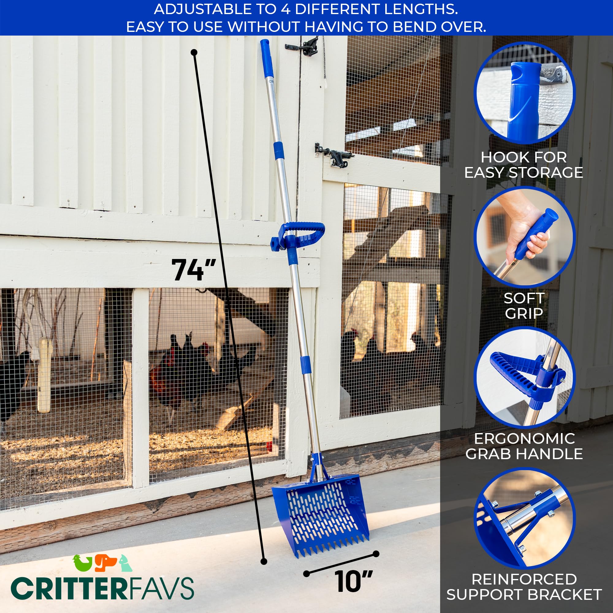 CRITTER FAVS family-owned brand offers reliable coop tools for busy farms