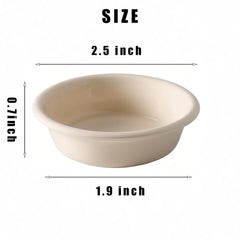 CRITTZOO 100pcs feeding cups pack ready for regular replacements