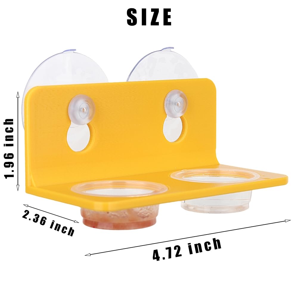 CRITTZOO Feeding Ledge cups closeup highlighting ten food cups for organized meals