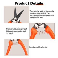 CRNHIGY hoof trimmer close-up highlighting ergonomic non-slip grip