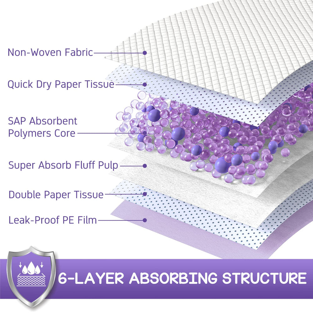 Croci cat pads 3D diamond quilting, traps moisture quickly to reduce odors