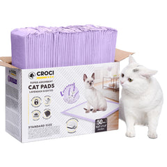 Croci cat pads Breeze box packaging, easy to insert into the litter system for tidy setup