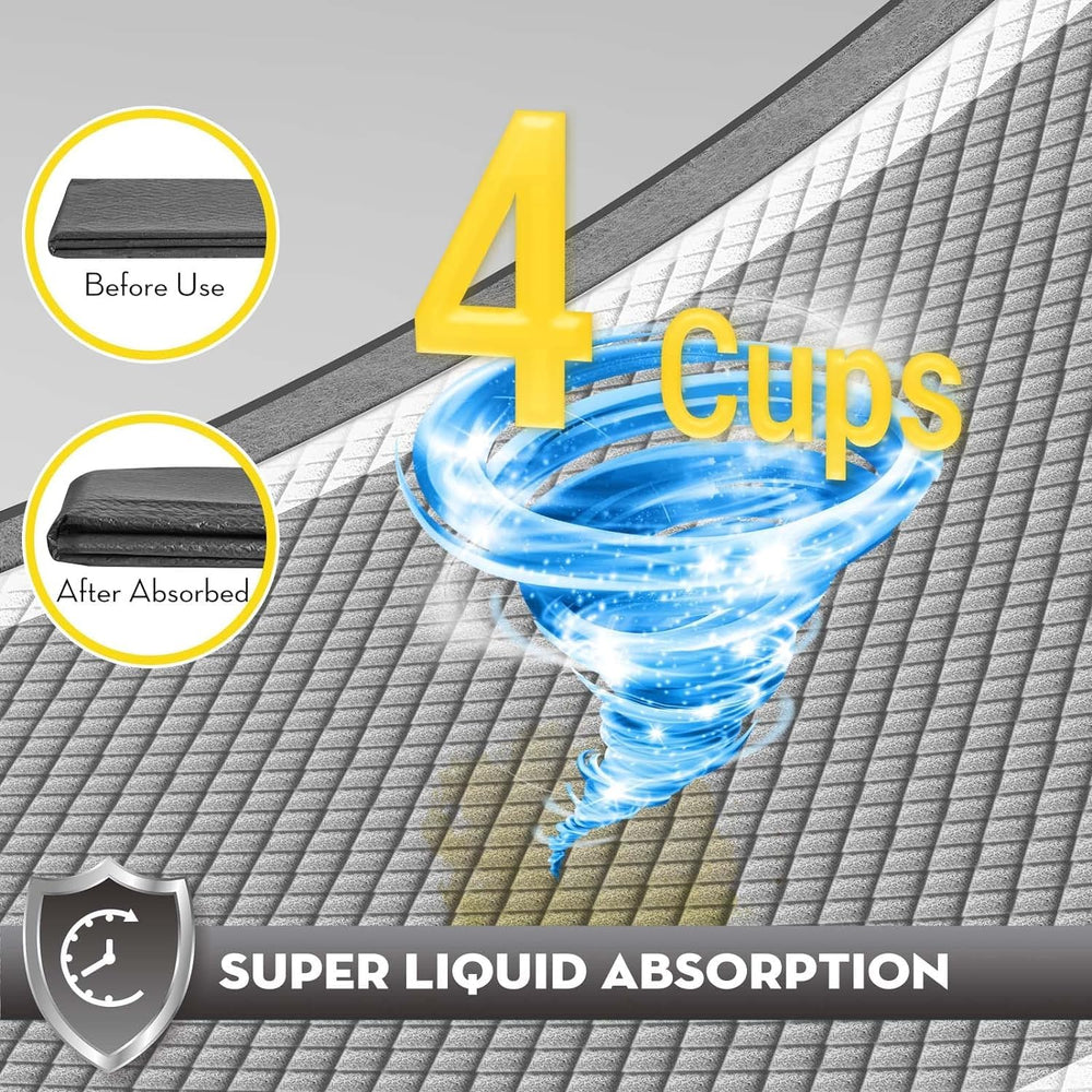 Croci instant-absorption-technology dries quickly to reduce mess.