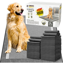 Croci pee pad XXL 30x36 Charcoal laid flat as training surface
