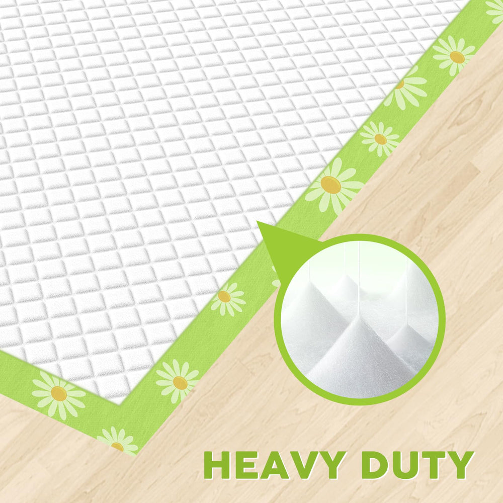 Croci Pee Pads six-layer system graphic emphasizes strong absorption