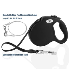 CROWN PAWS chew-proof extender wire demonstrates durability during active moments.