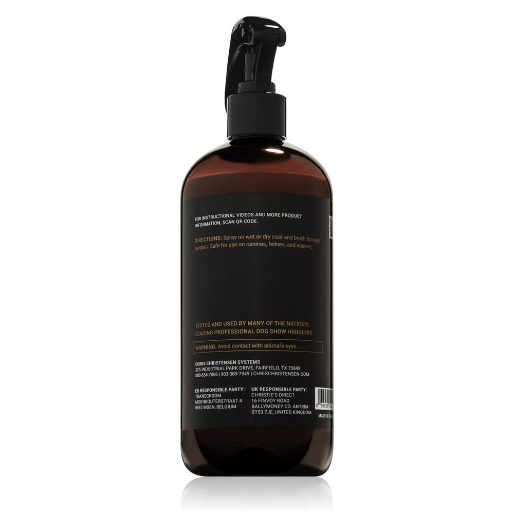 Crown Royale dogs cats horses usage scene shows multi-species grooming versatility.