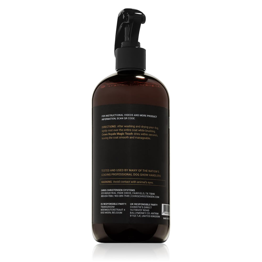 Crown Royale Magic Touch spray mist for even coat distribution and smoother finish