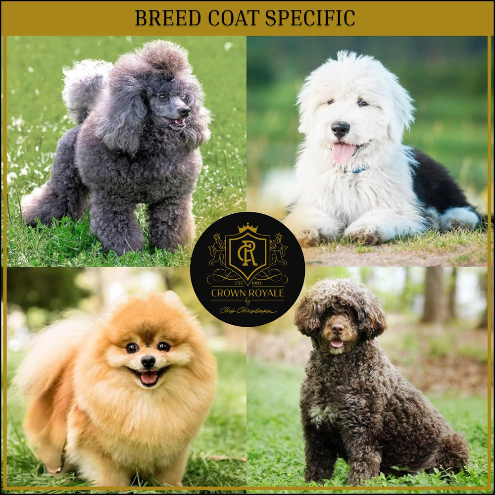 Crown Royale Magic Touch Formula 2 bottle showing USA-made quality for reliable grooming