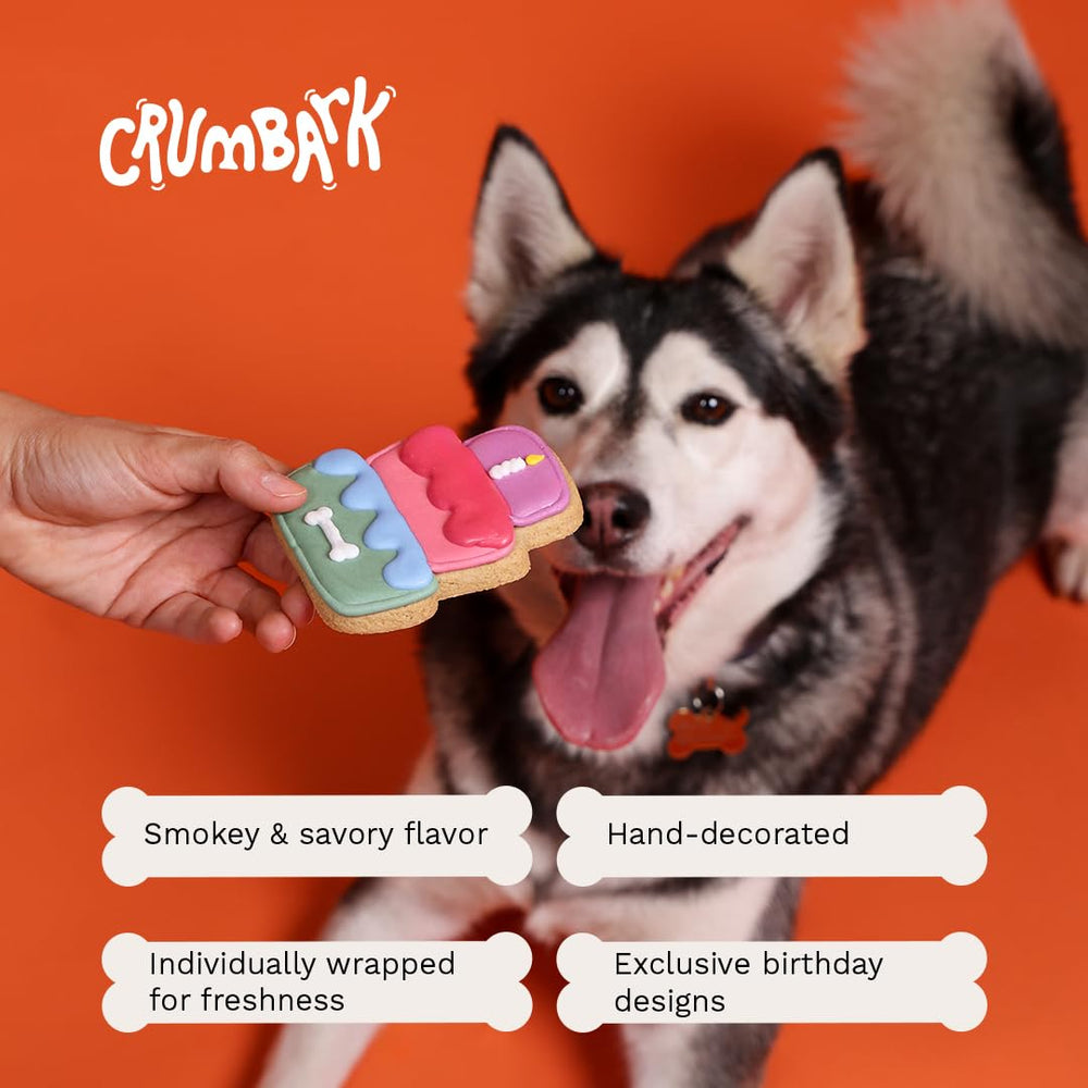 CRUMBARK hand-decorating process artisanal, premium-quality cookies with eye-catching designs