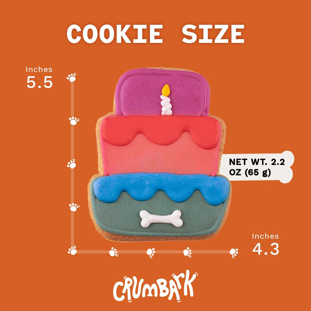 CRUMBARK ready-to-serve dog cookies no prep required for instant celebration