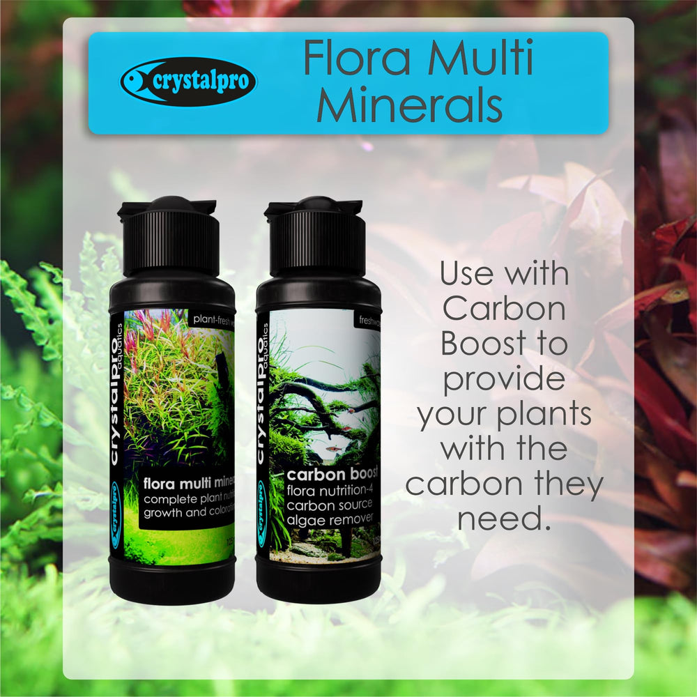Crystalpro Flora in a CO2 high-light setup supports rapid plant growth.