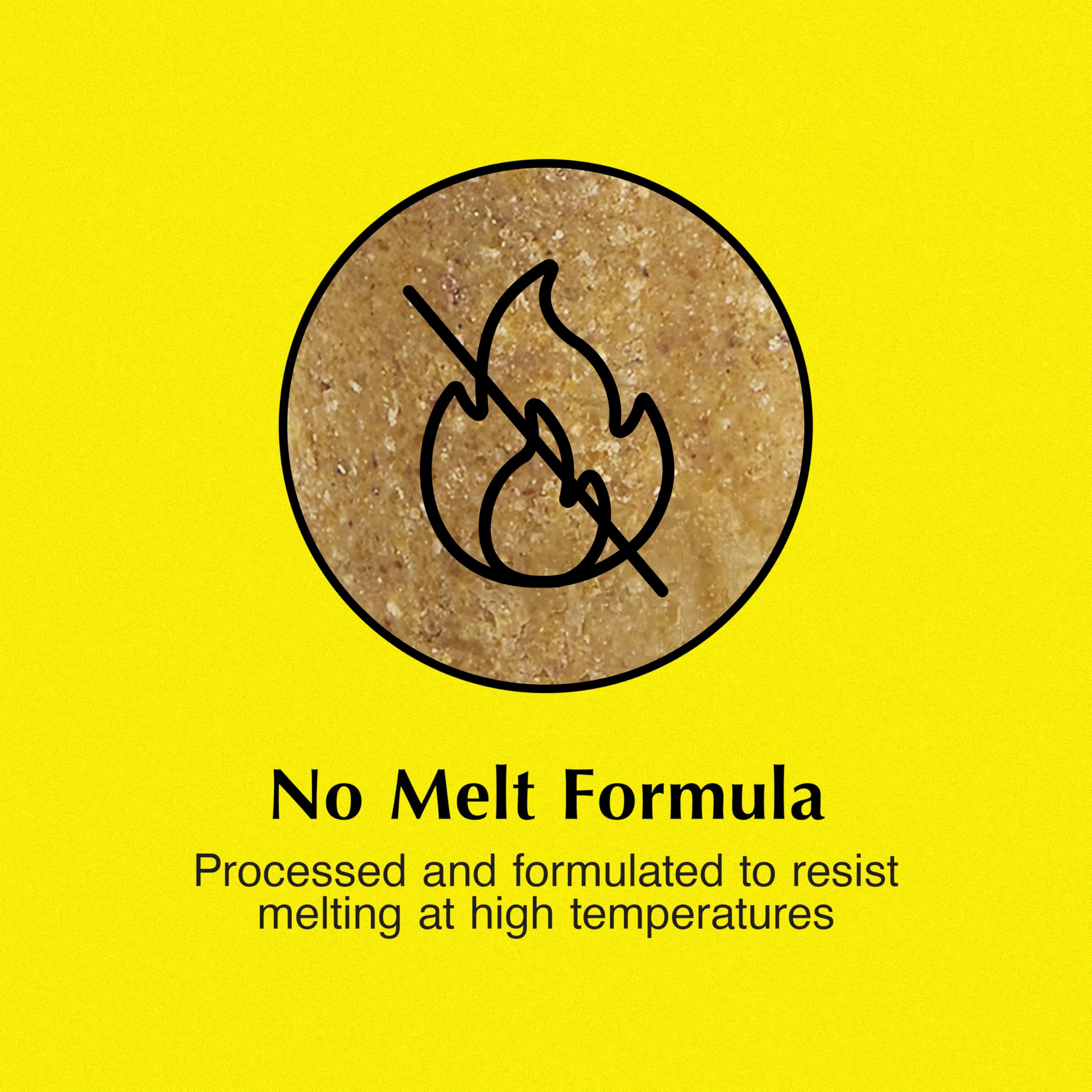 C&S No Melt Log displayed in warm weather stability up to 100°F.