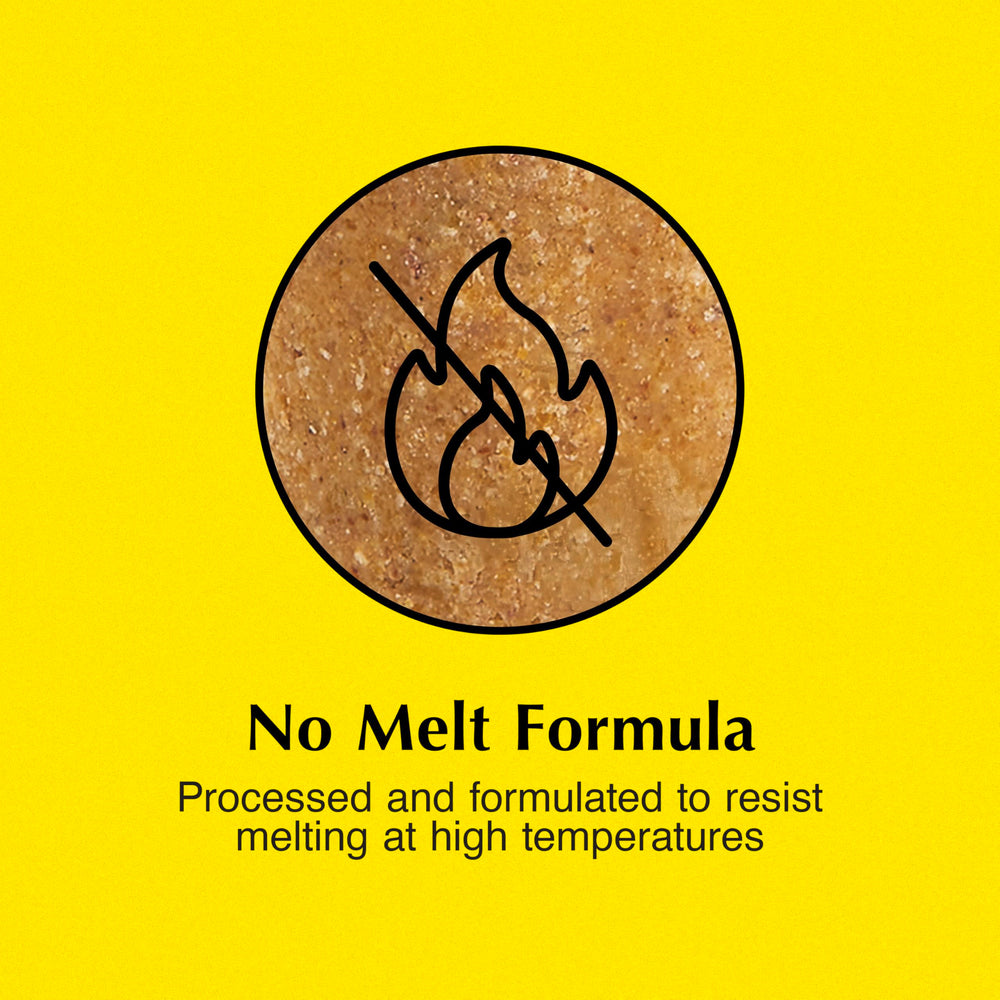 C&S No Melt Log displayed in warm weather stability up to 100°F.