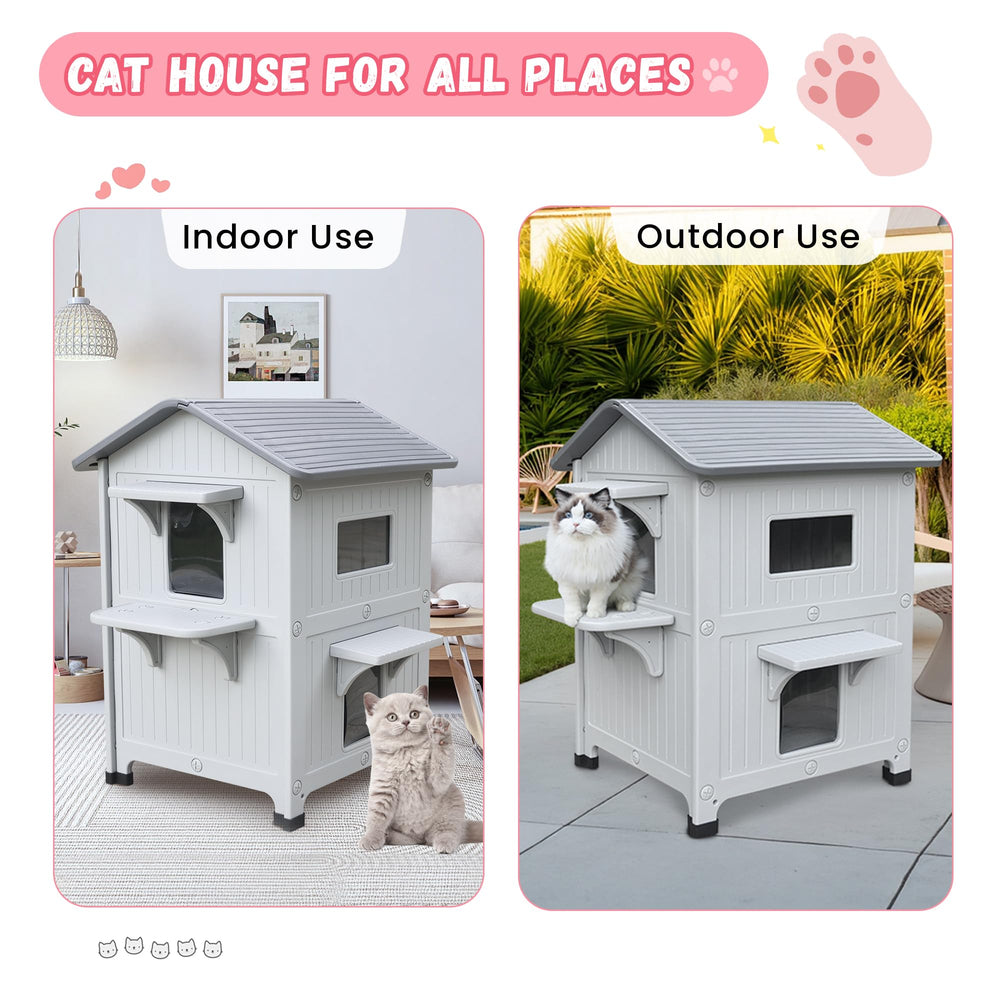 CSQOO small-pet shelter suitable for 1–2 cats or rabbits