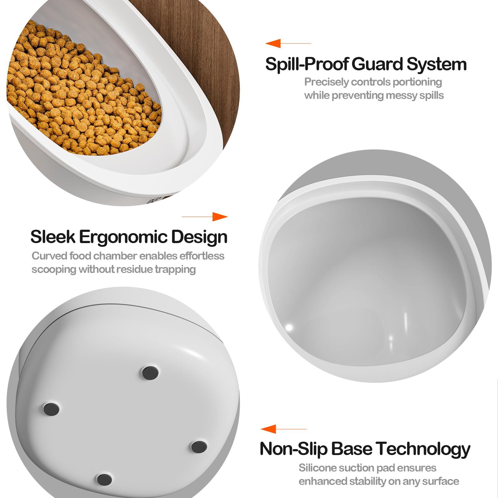 CTIME multi-purpose storage fits flour, coffee, and other dry staples.