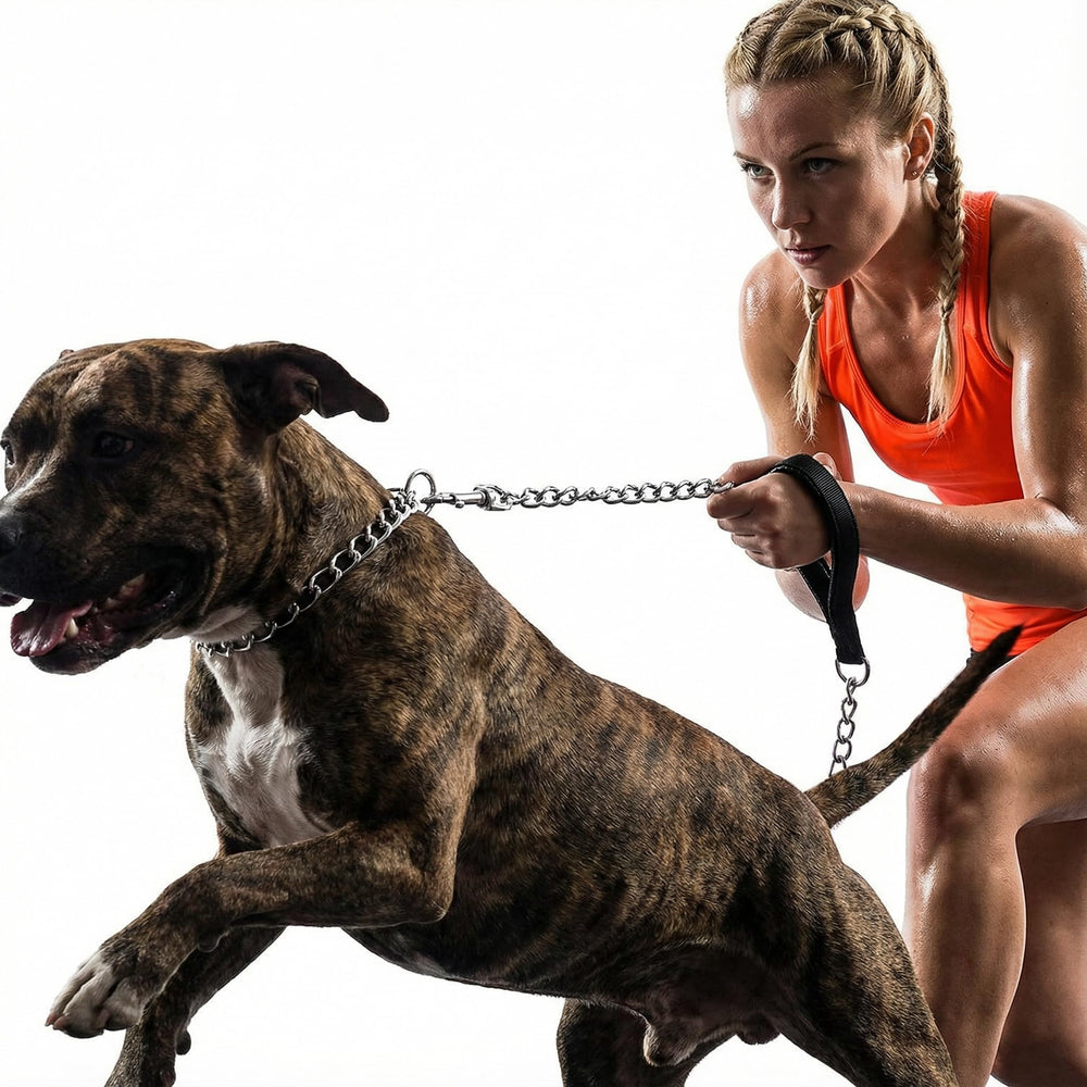CtopoGo leash with 360° swivel clip prevents tangling during walks