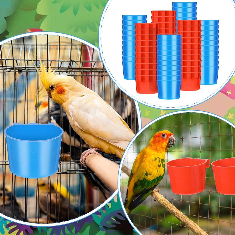 Ctosree multipurpose poultry cups shown for coop use and easy filling