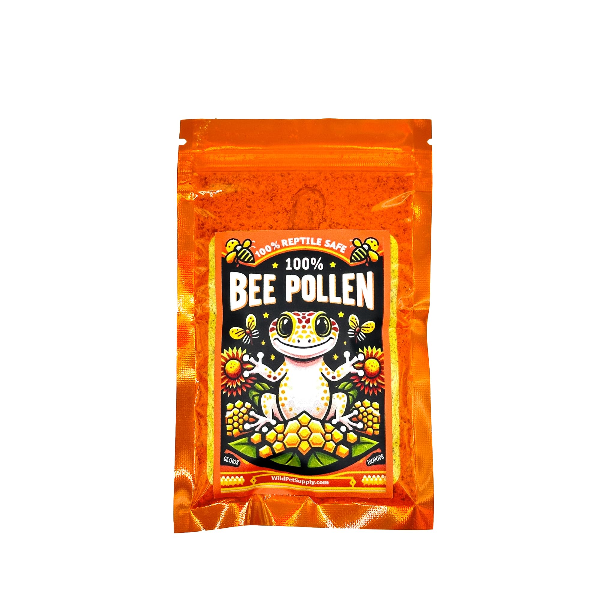 CTWPets reptile diet variety with pollen implies enrichment and flavor