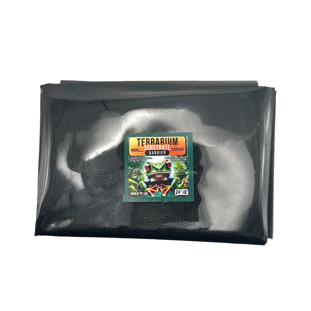 CTWPets Reptile Substrate Liner guard mesh laid in terrarium for moisture control