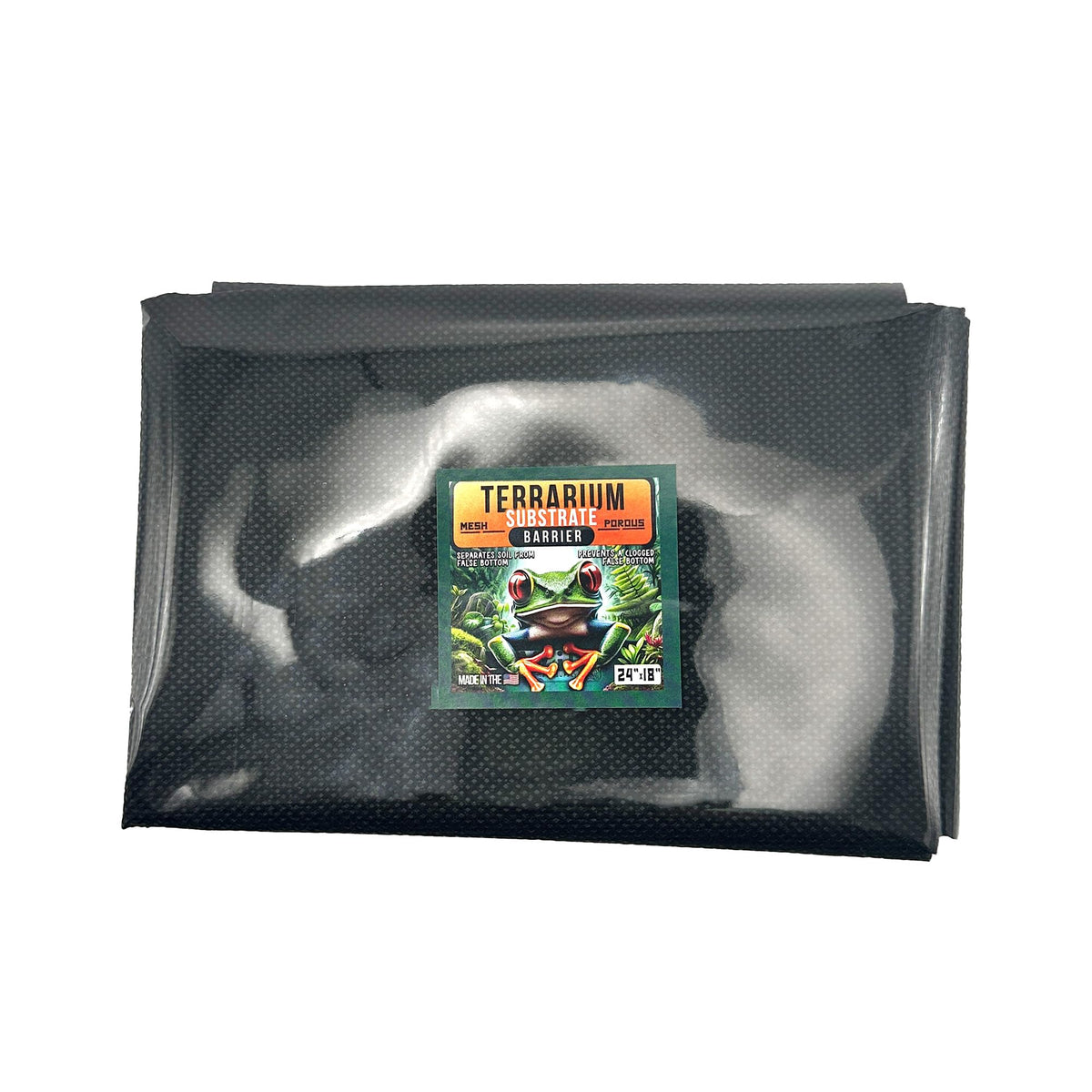 CTWPets Reptile Substrate Liner guard mesh laid in terrarium for moisture control