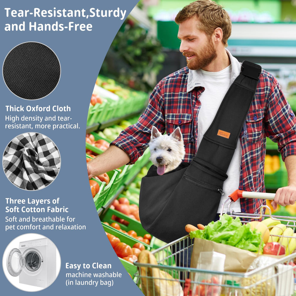 CUBY sling machine-washable design offers quick-clean convenience.