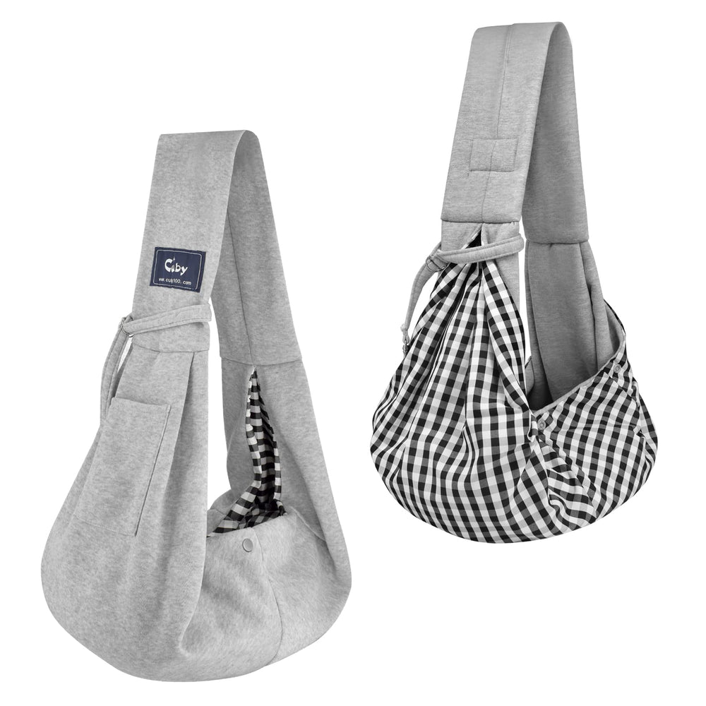 Cuby storage tote mode demonstrates practical carry option when not using the pouch.