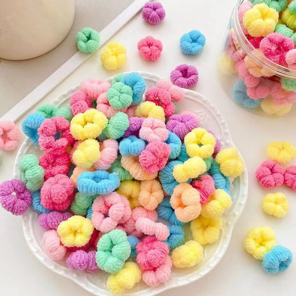 Cuchenhuan mini elastic bands 0.8 inch ideal for topknots on small dogs