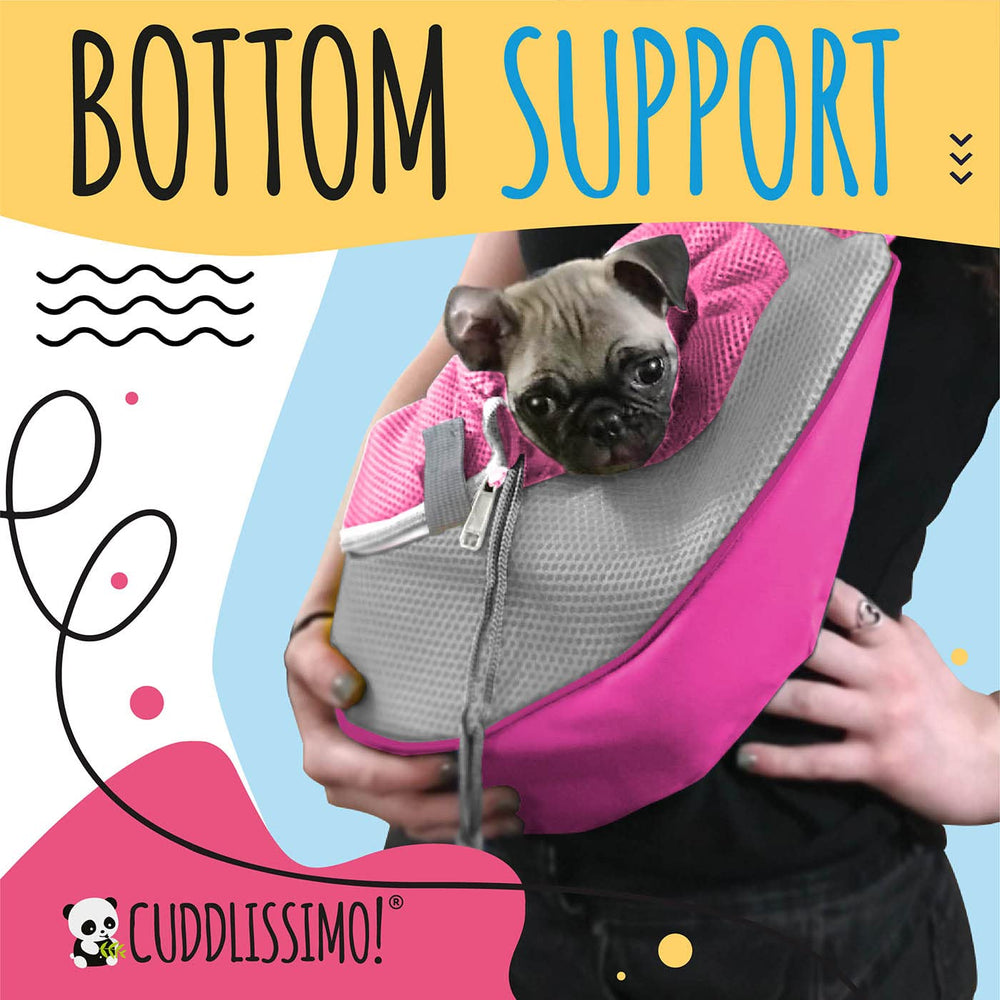 Cuddlissimo! pet sling medium-pets-up-to-12lbs suits small dogs and cats.