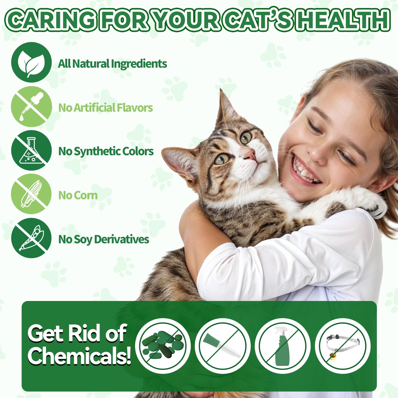 Cudory Flea & Tick Cat Drops multivitamin-ingredients highlight vitamins supporting vitality.