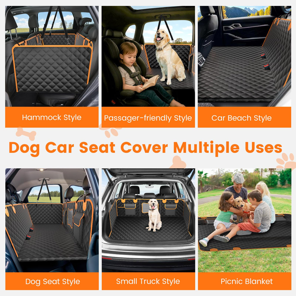 CUIOFREE full backseat protection guards seats and doors from dirt.
