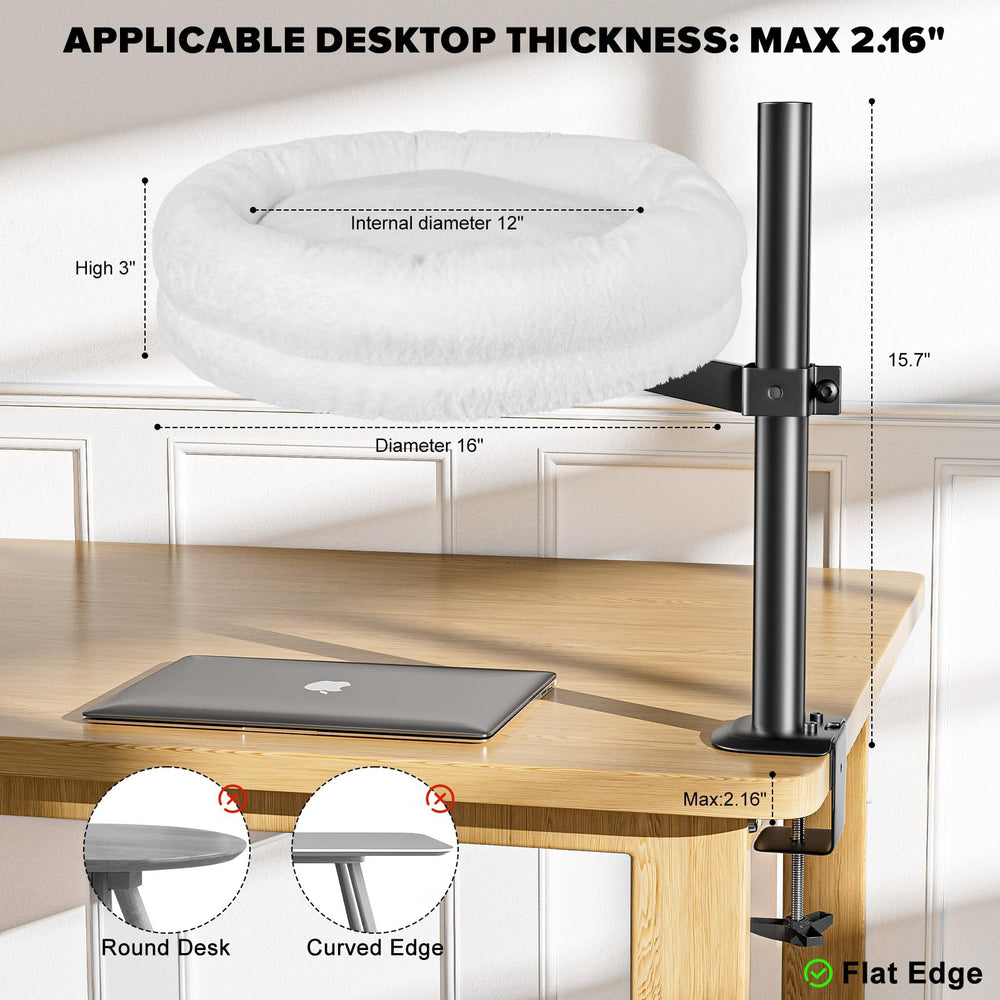 Cuipingoo machine-washable rabbit fur cover simplifies cleaning