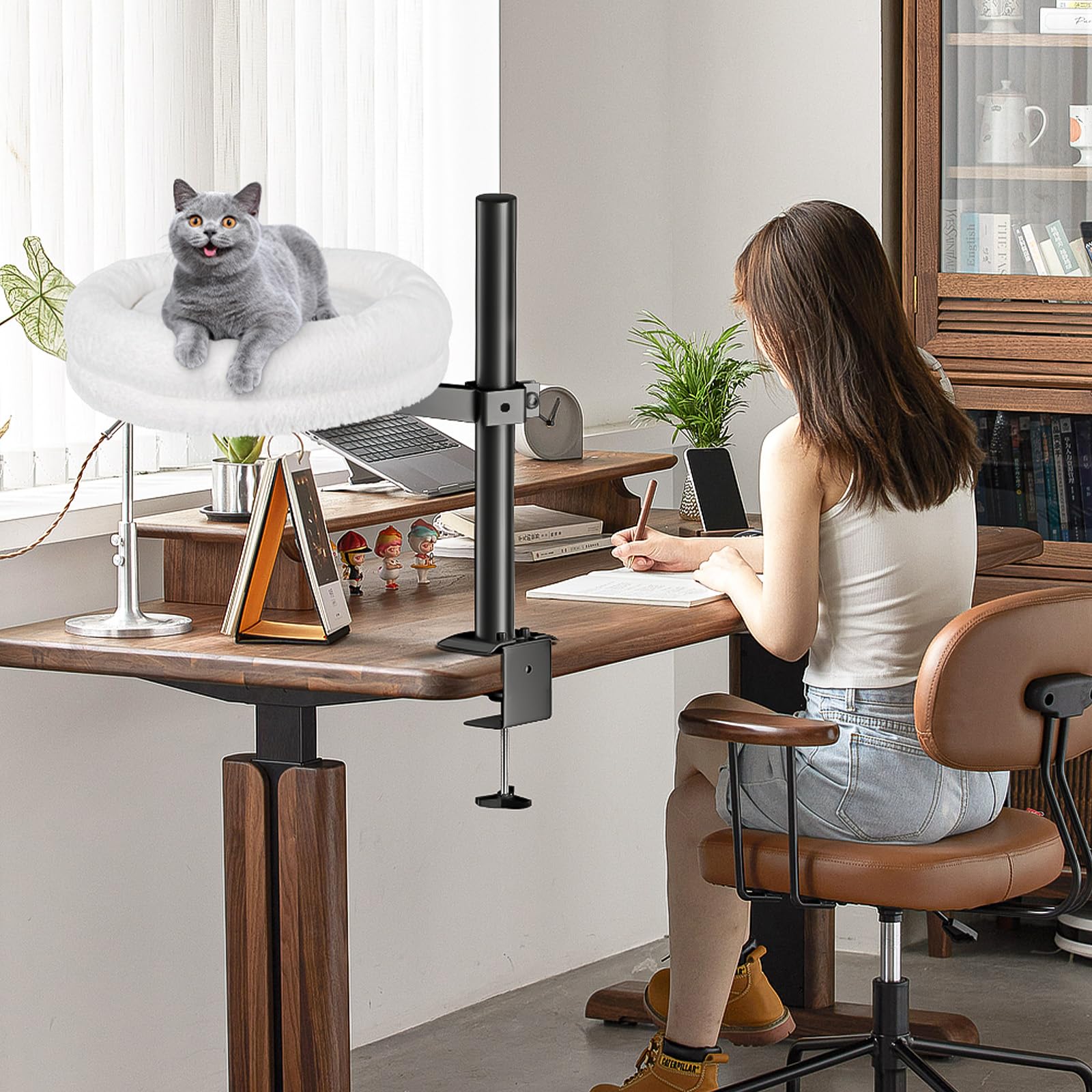 Cuipingoo space-saving desk bed keeps workspace tidy