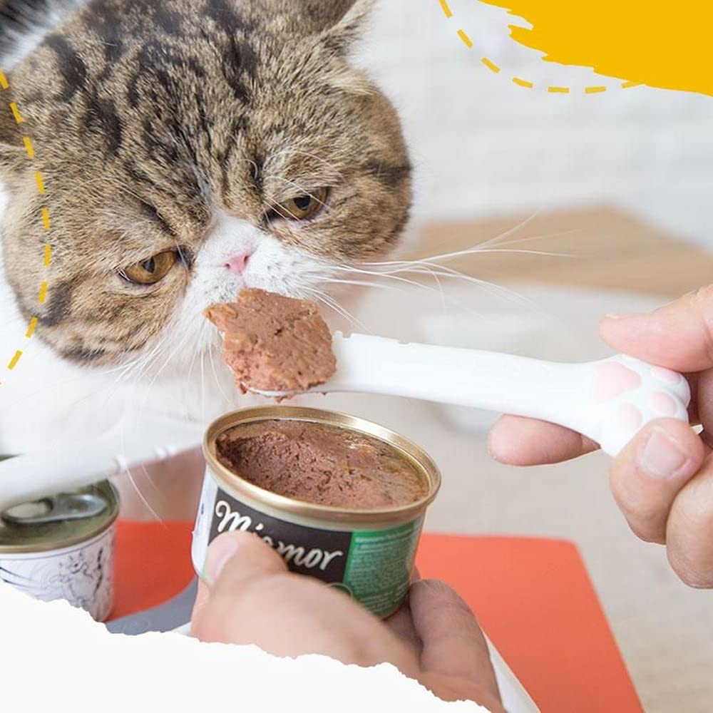 CUITIBI dishwasher-safe pet spoon makes cleanup quick